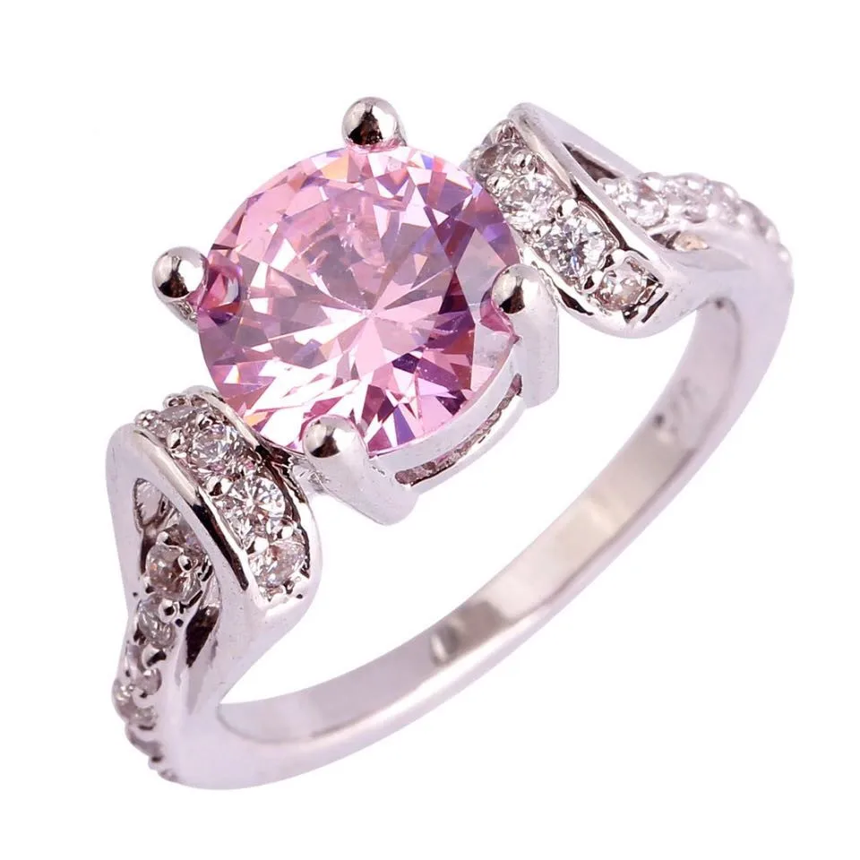 Женское кольцо на палец сверкающее из стерлингового серебра 925 пробы|Кольца| |