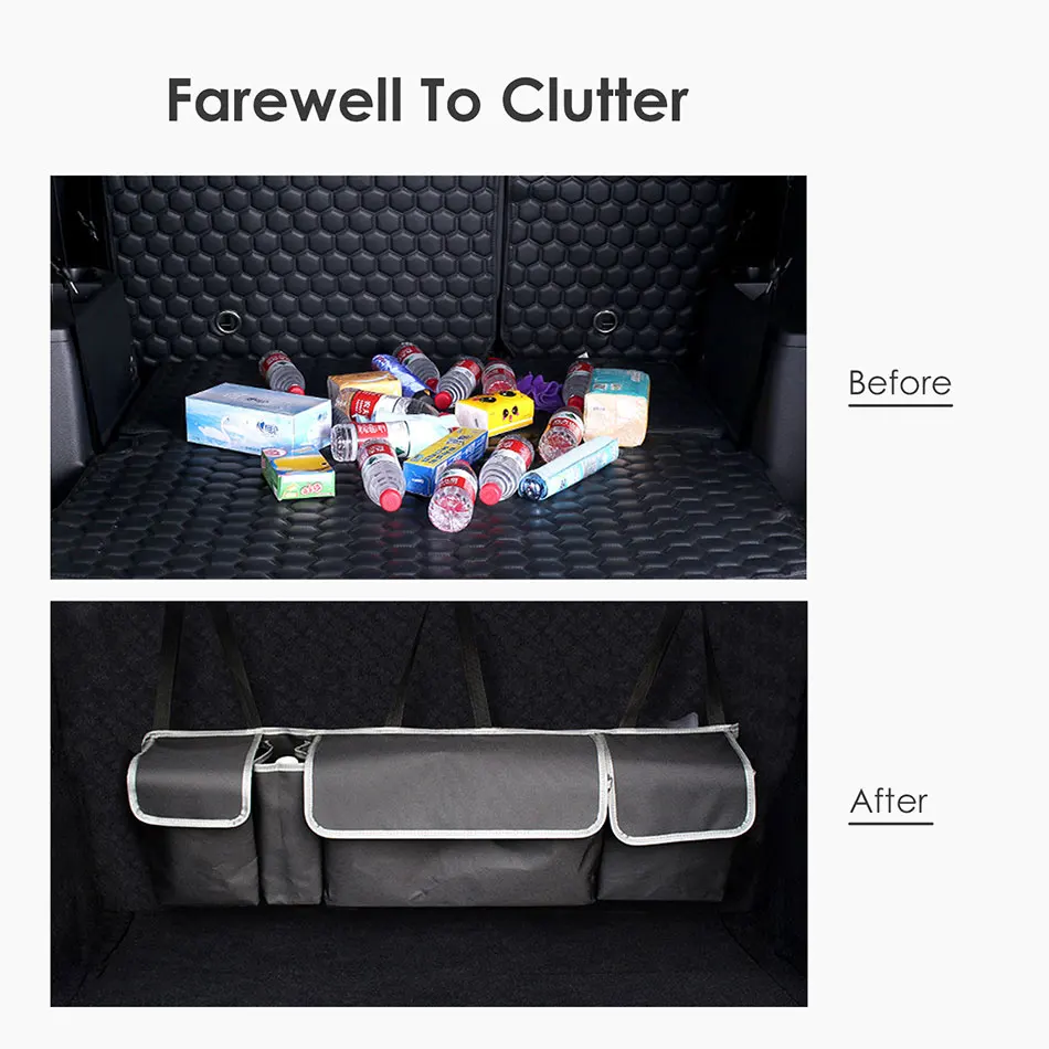90*12*25 см автомобильный органайзер для хранения задних сидений детей одежда