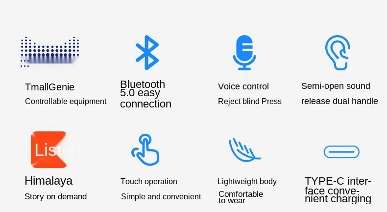 구매 홈 블루투스 무선 선글라스, 인공 지능, 내비게이션 제어, 음성 제어, 교체 가능한 다기능