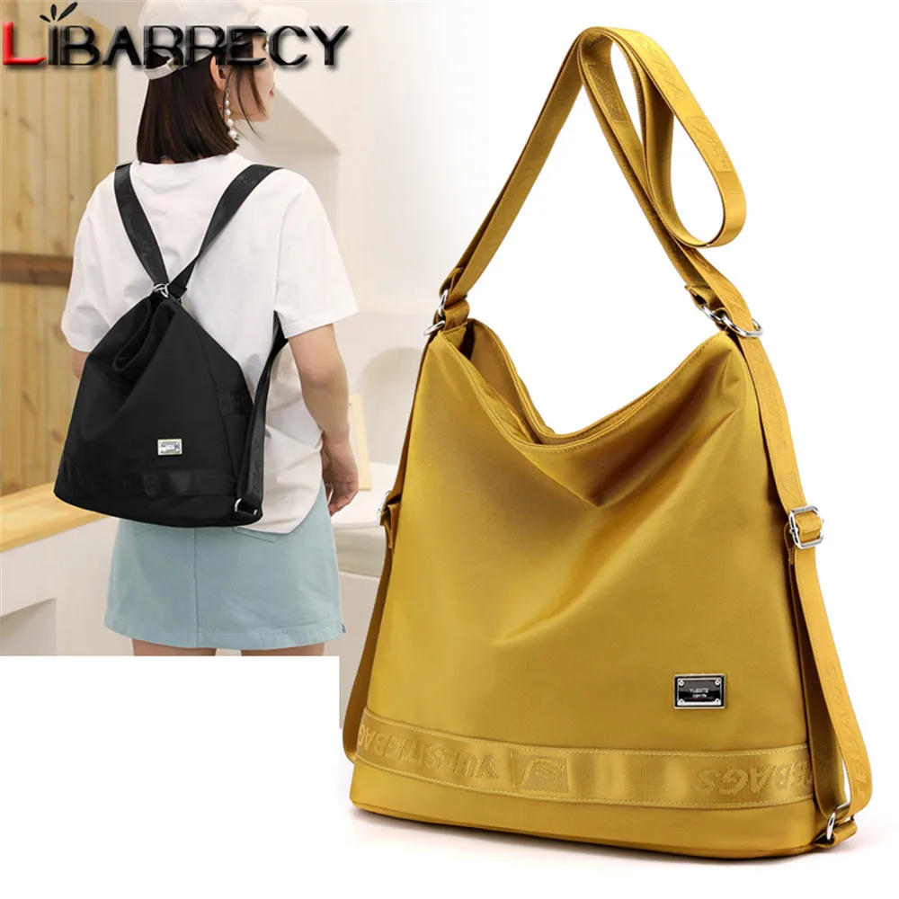 

2021 New Multifunctional Women's Backpack High Quality Nylon Women Shoulder Bags Large Capacity Design Ladies Travel Backpack