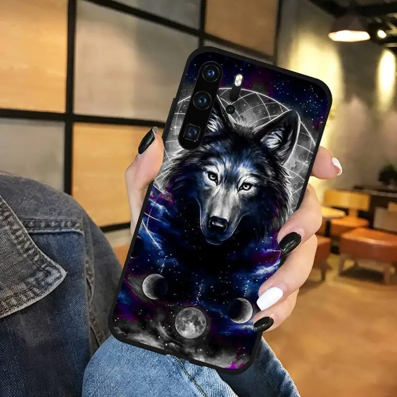 

Animal wolf lion Phone Cases For Huawei honor Mate P 9 10 20 30 40 Pro 10i 7 8 a x Lite nova 5t