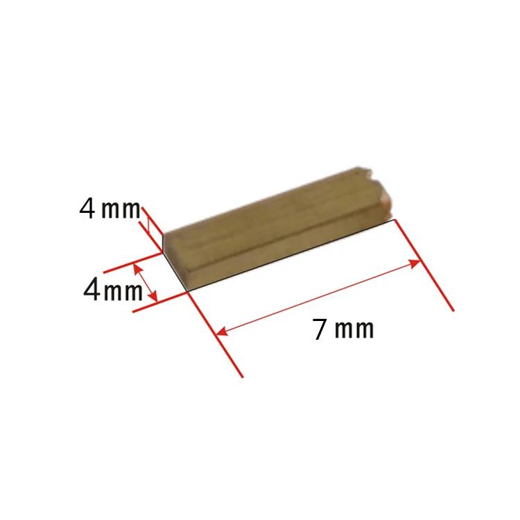 Латунные буквы алфавита 4*4*7 мм для маркерной машины|Детали инструментов| |