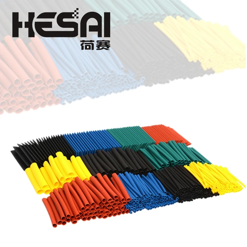 Термоусадочные термоусадочные трубки 530 шт./компл. ассортимент электронных