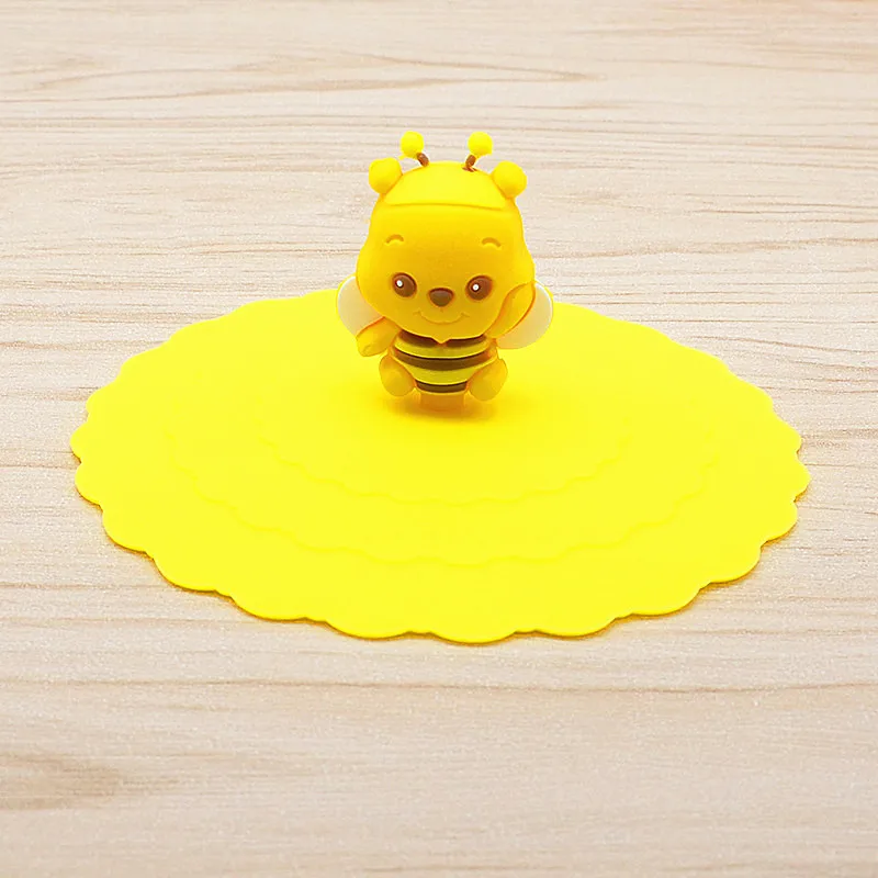 Крышка для питьевой чашки Силиконовая защита от пыли укрепленные стеклянные