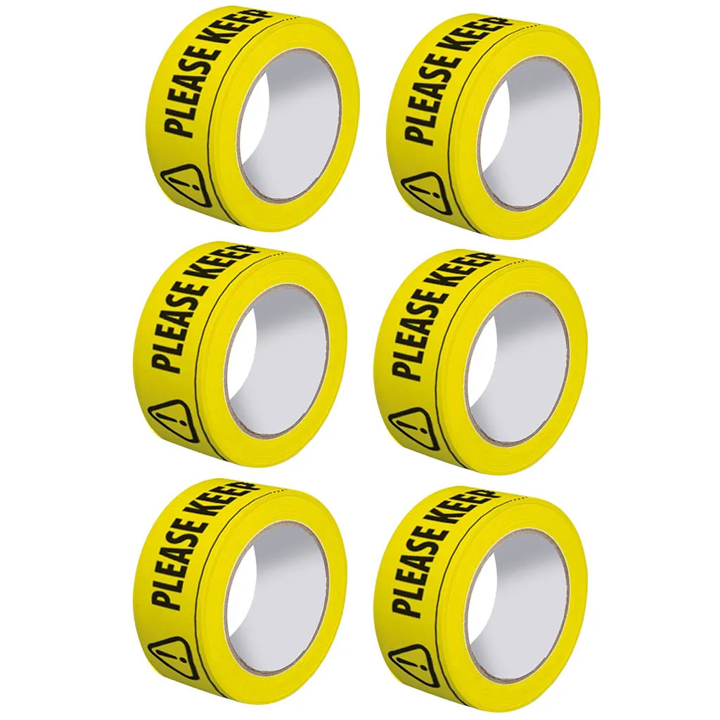 2/4/6/12 шт Безопасность лента 2 м метров друг от друга социальных безопасный