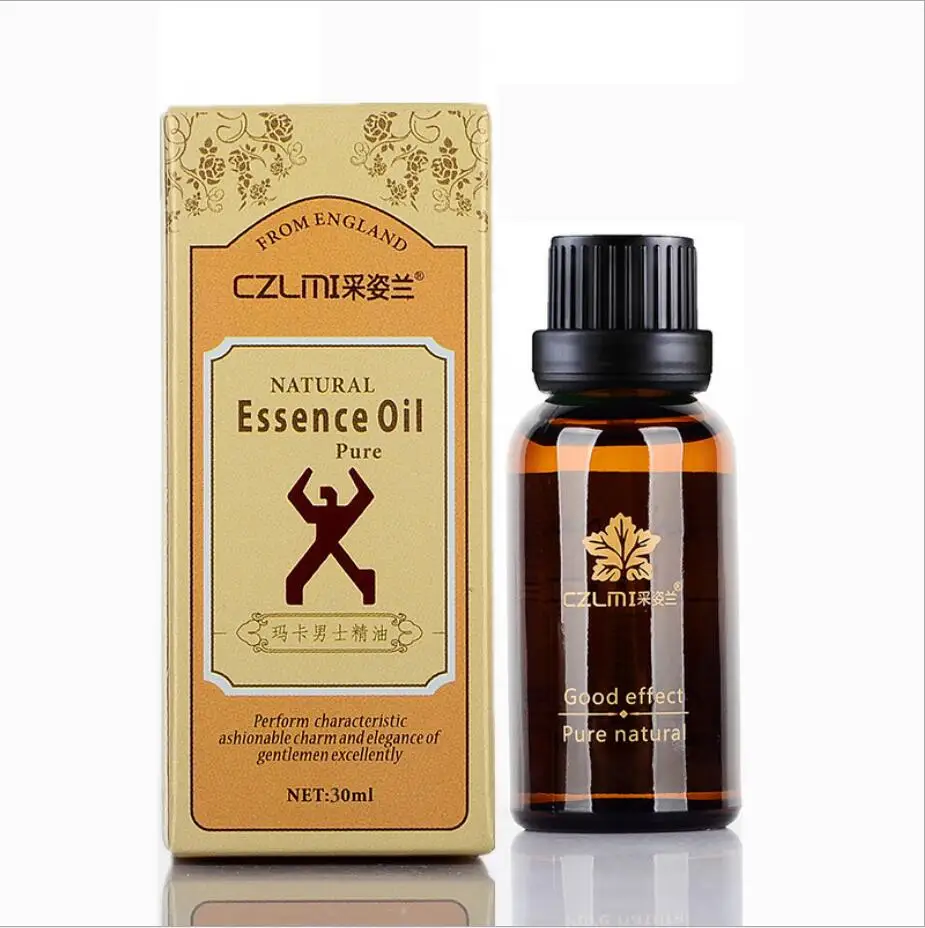 Новое растительное эфирное масло Maca для мужчин увеличения роста члена быстрое