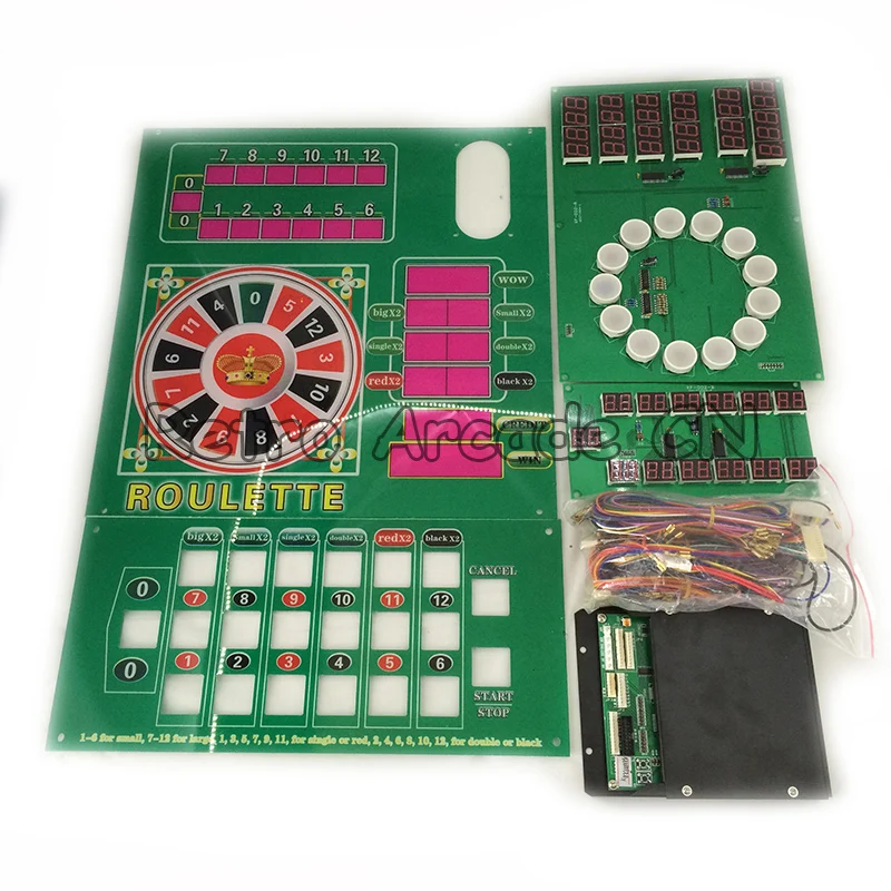Марио рулетка казино игровая доска слот PCB для аркадного шкафа монета толкатель