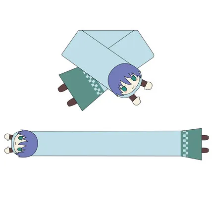 

Anime Fly Me To The Moon Toys Winter Scarf Stuffed Toy Soft Plush #6375 Children Christmas Gift