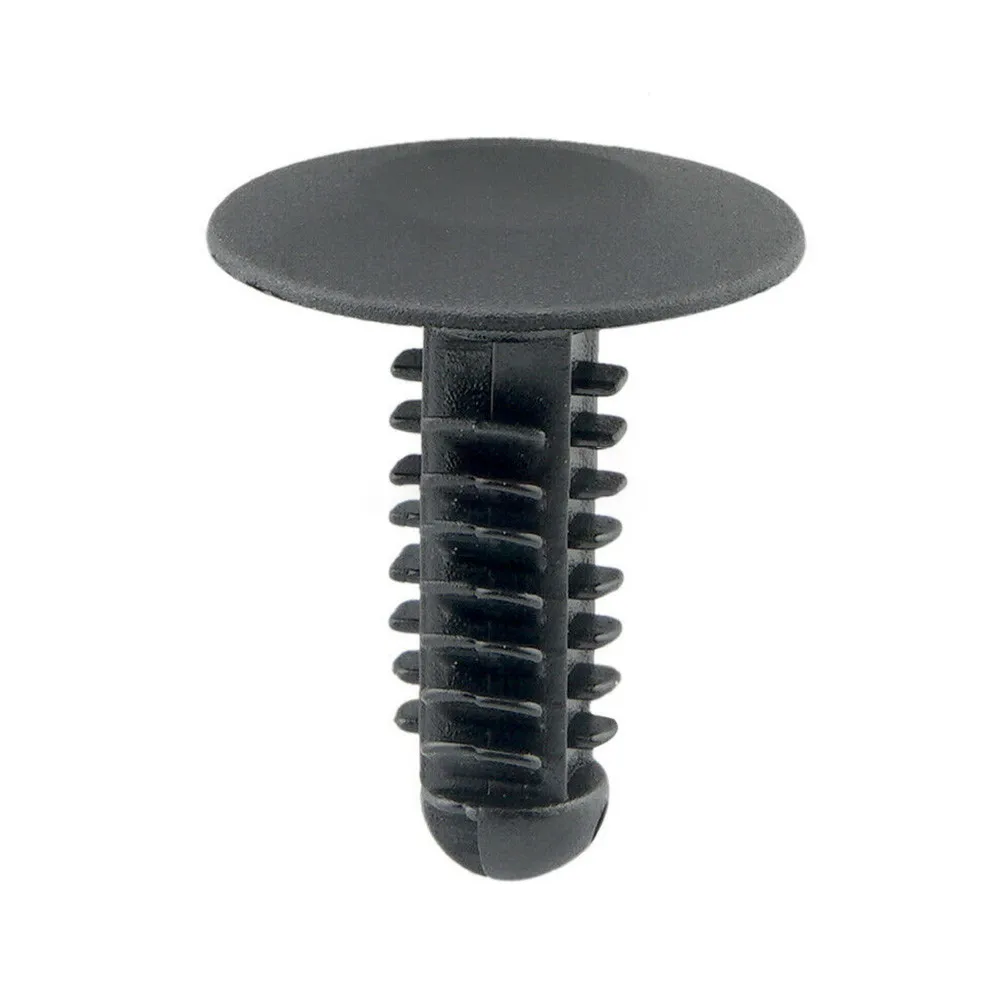 

100pcs Fastener 8mm Hole Accessory Car Clips Dark Grey Fir Tree Plastic