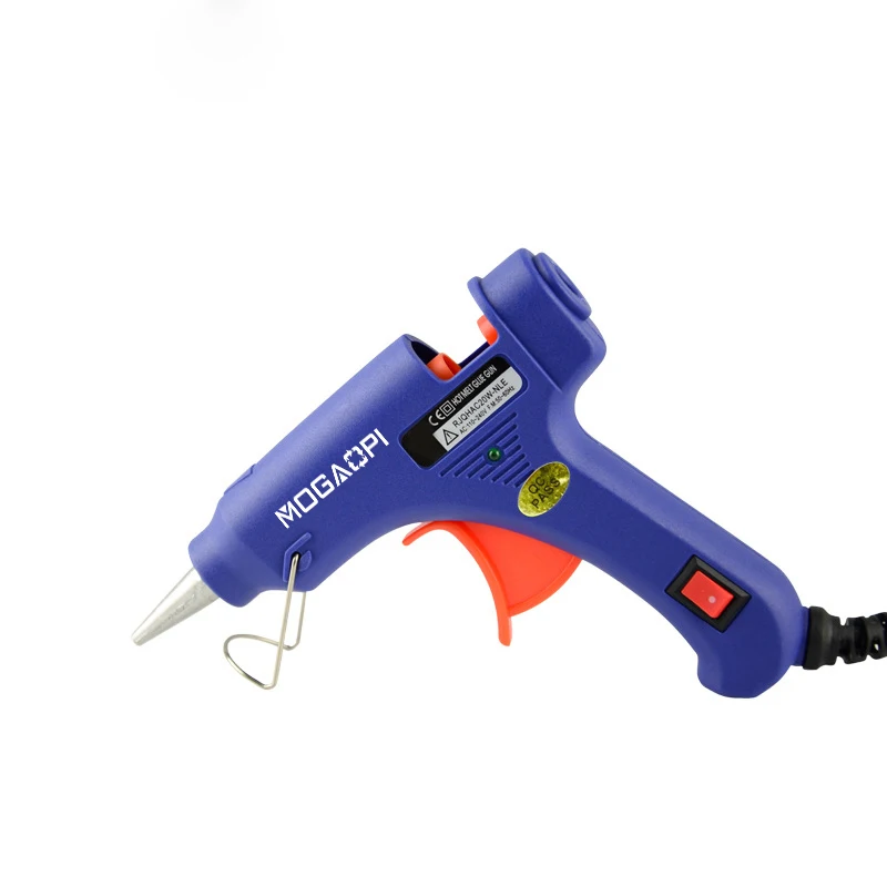 20W горячего расплава клея пушка с 7*200 мм Клеевые стержни промышленный мини