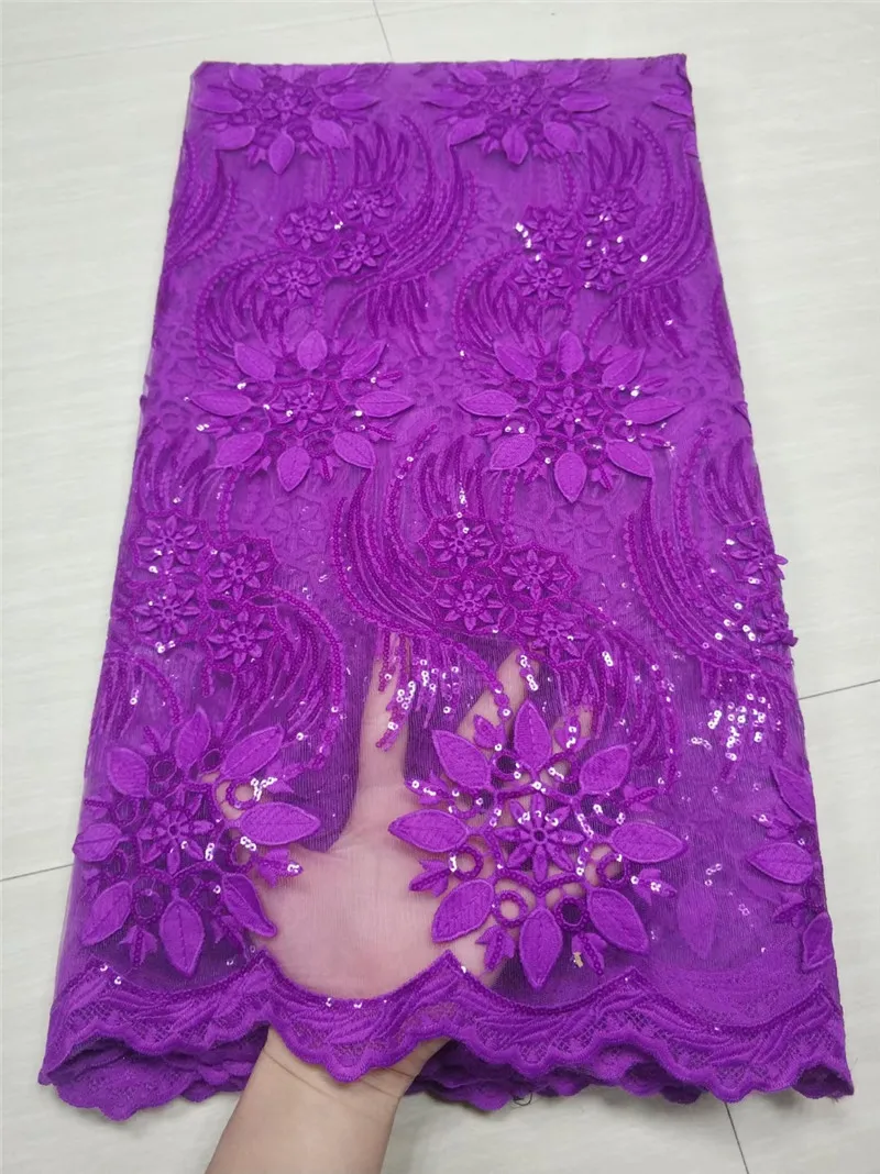 

beautiful guipure french lace fabric 5yards african net tulle lace fabric good quality mesh lace for wedding XZX1083