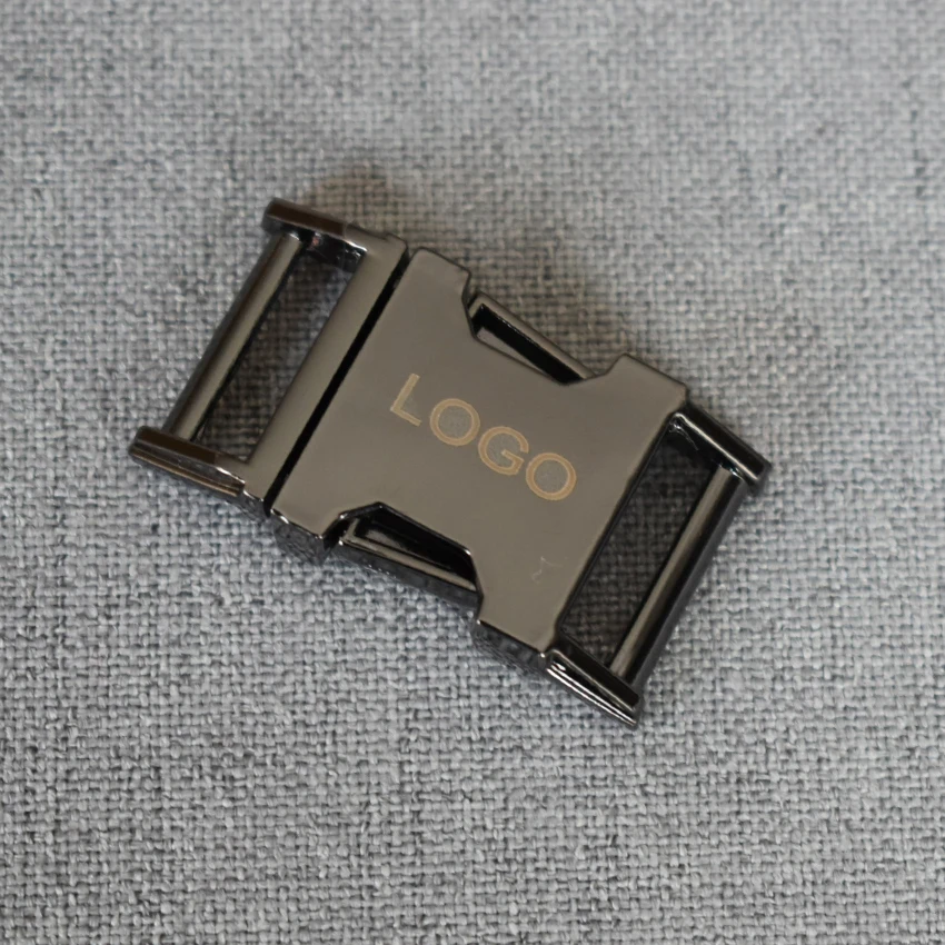 Логотип 50 шт в наборе пряжка с гравировкой быстросъемная Пряжка для 15 мм тесьма Diy