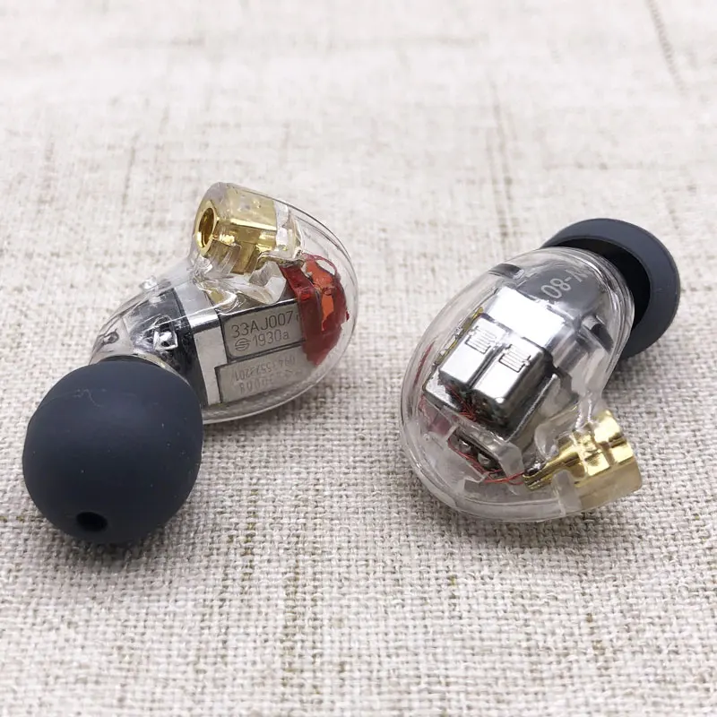 

DIY HIFI Custom Made MMCX 8BA Balanced Armature Drivers in Ear Earphone For Shure SE846 Earbud Cable For Knowles BA + Sonion BA