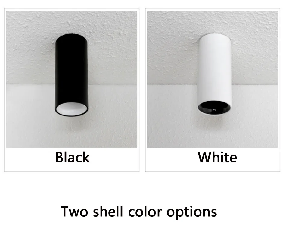 LED COB Downlights Surface Mounted 3W 5W 7W 10W Mounted Ceiling Lamps Spot Light 110V 220V hall living room Background wall