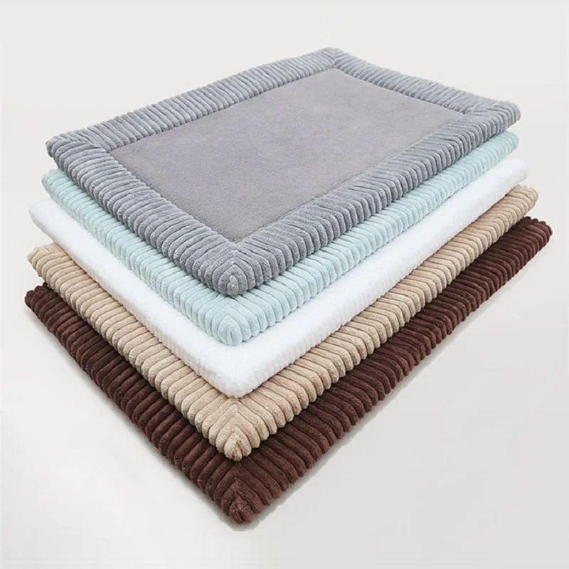 Роскошные коврики для ванной из пены с эффектом памяти толстые Входные Коврики