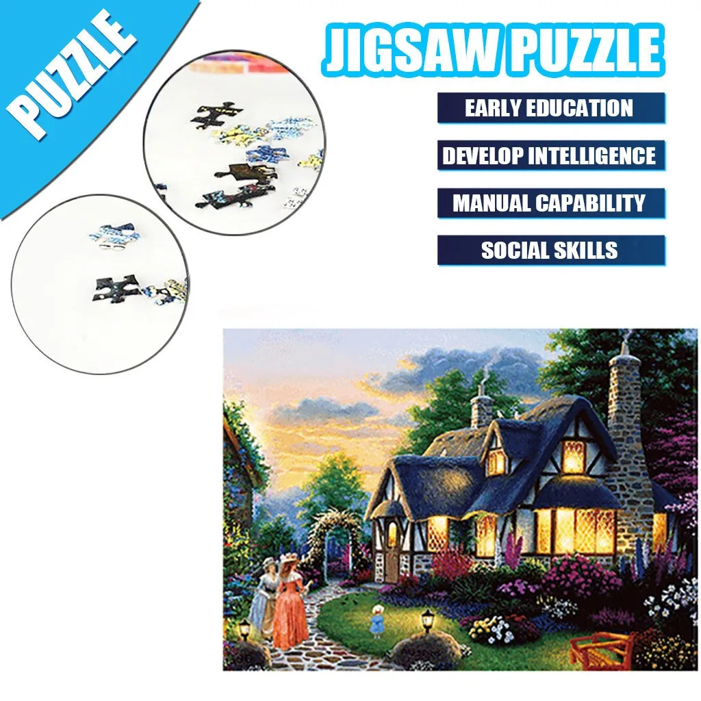 Пазлы бумажные для детей и взрослых 500/1000 шт.|Пазлы| |