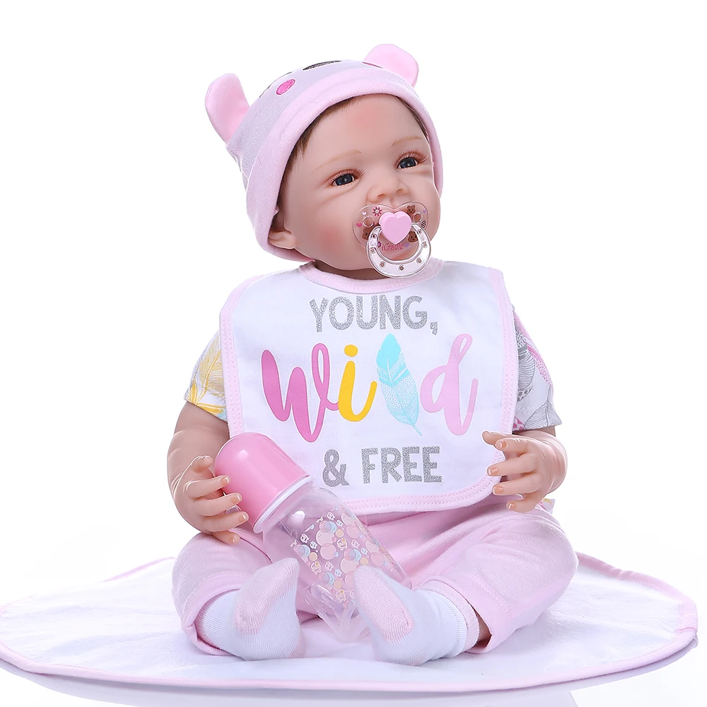 Кукла реборн NPKCOLLECTION Мягкая тканевая силиконовая кукла для младенцев любимый