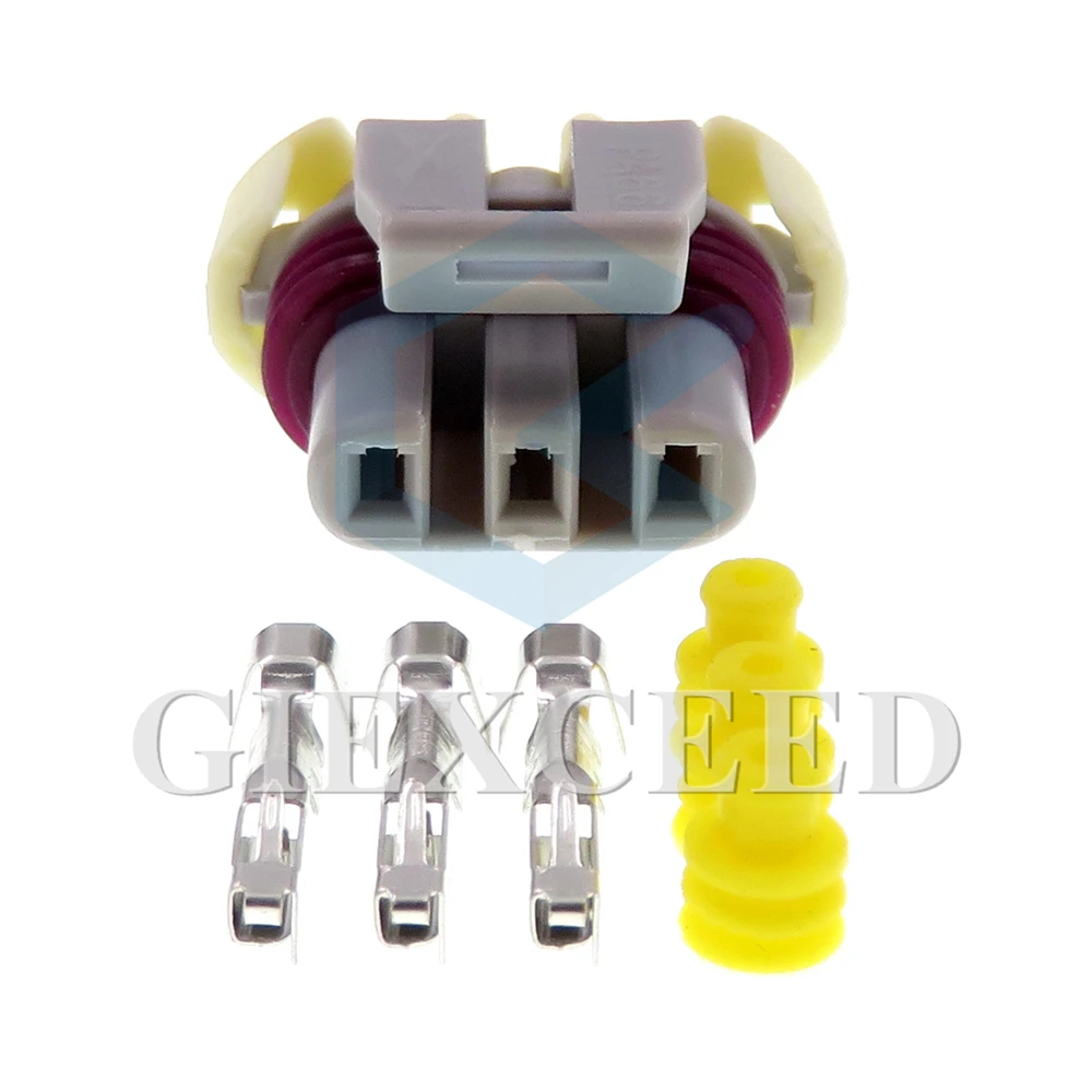 2 Sets 3 Pin 12129946 LS MAP And 58x Crank Engine Speed Sensor Connector Wiring Socket | Автомобили и мотоциклы