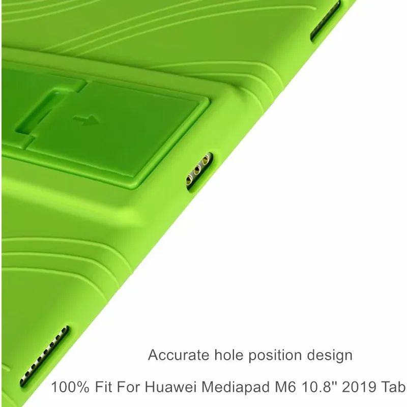 Силиконовый чехол для huawei Mediapad M6 10,8 VRD-L09 мягкий чехол-подставка для Medipad M6 Pro Funda чехол Защита всего тела
