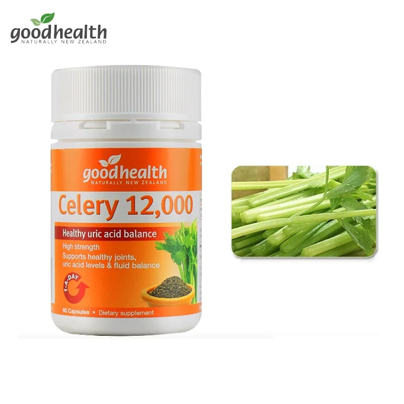 

Good Health Celery Seed Support Healthy Uric Acid Levels Joint Urinary Tract Normal Fluid Balance Rheumatism Gout treatment