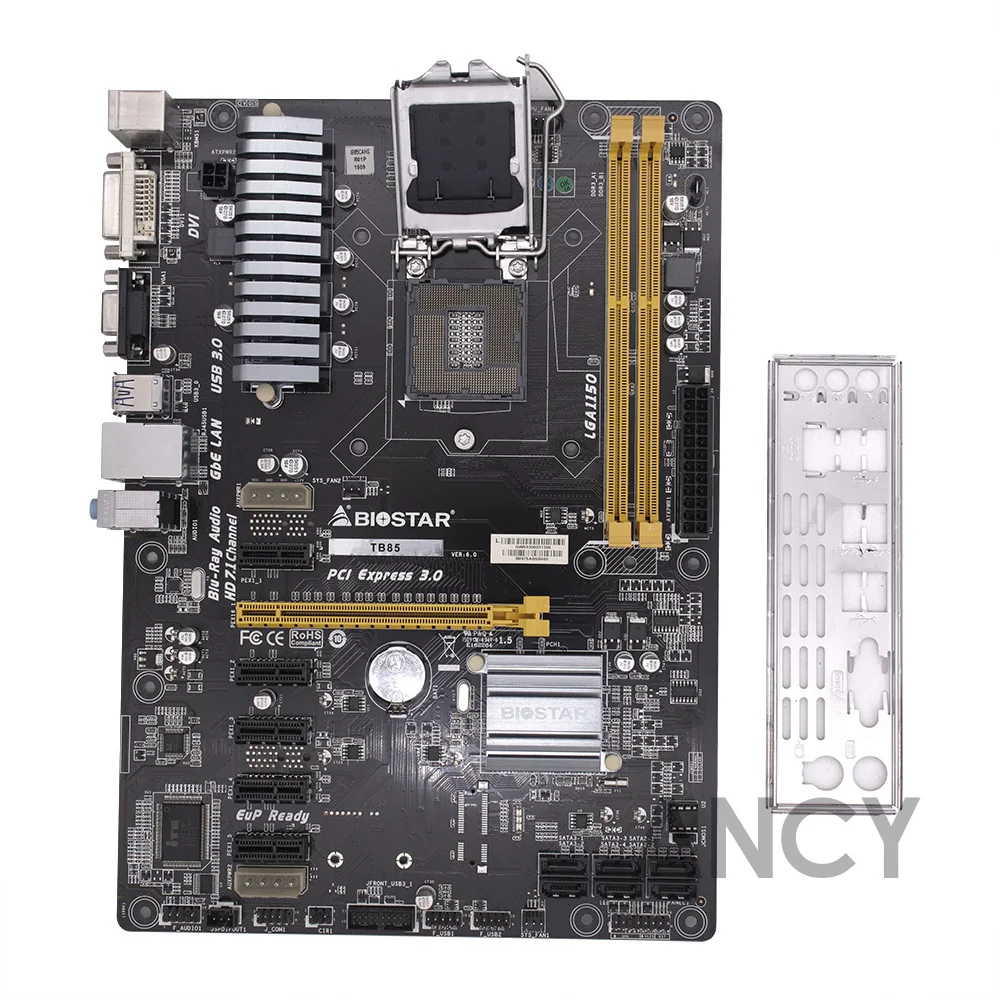 Используется 6PCI E профессиональная майнинговая материнская плата BTC PRO для