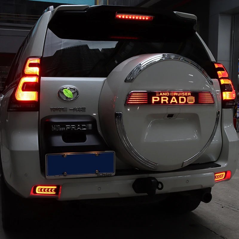 Для 2010-2022 Toyota Land Cruiser Prado 150 Lc150 Fj150 светодиодный задний фонарь стоп-сигнал