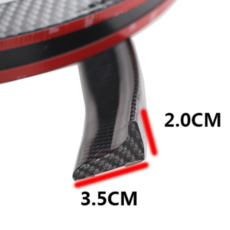 1 5 м Стайлинг автомобиля 5D спойлер из углеродного волокна для Citroen C3 C4 C5 DS3 DS4 DS5 DS6 C1