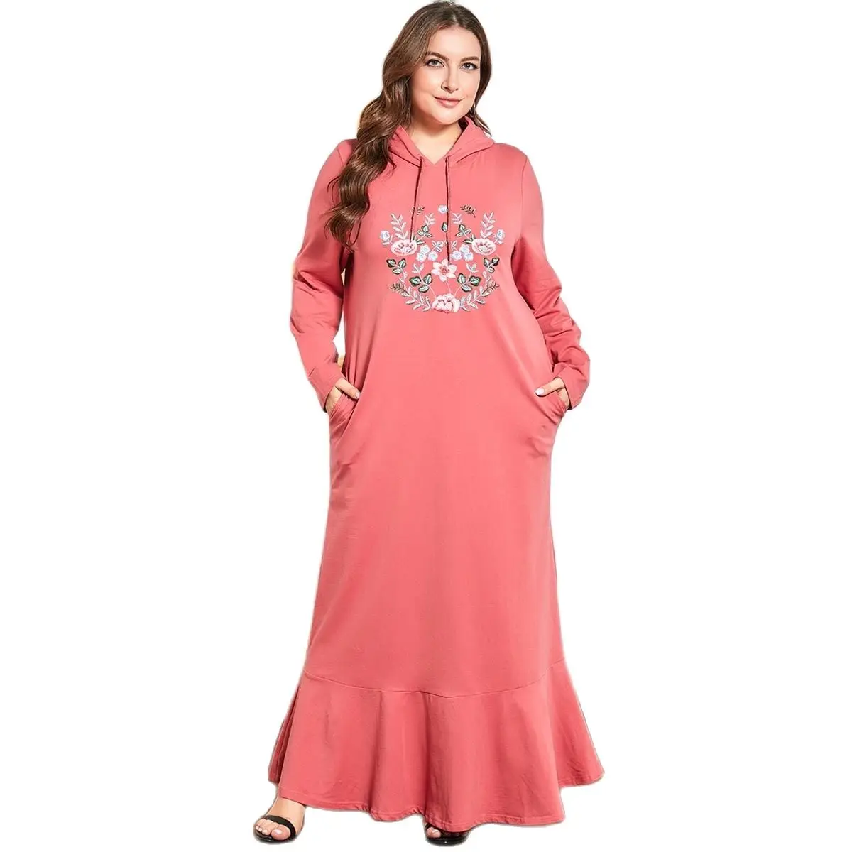 Арабское платье, одежда для мусульманских женщин, абайя, турецкая исламская модная диз