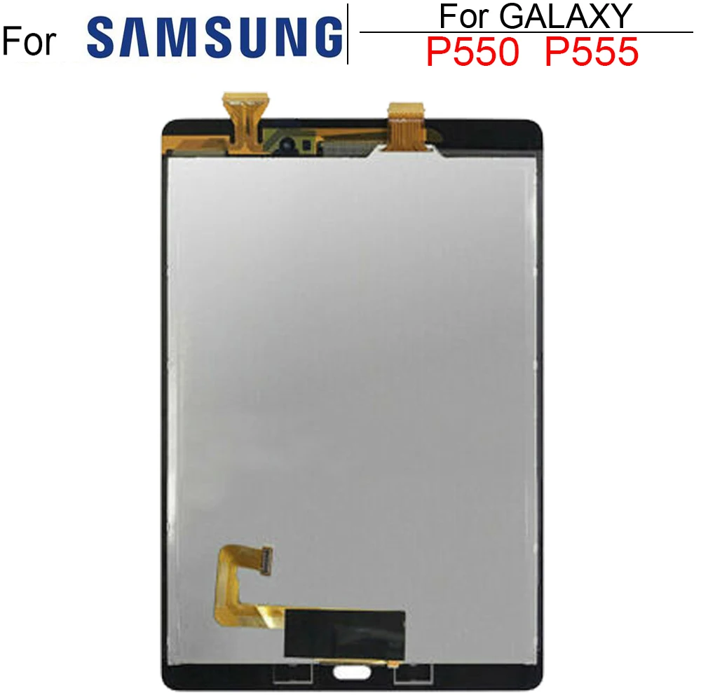 Новый сенсорный ЖК экран для Samsung Galaxy Tab A 9 7 SM P550 P555 стеклянная сенсорная панель
