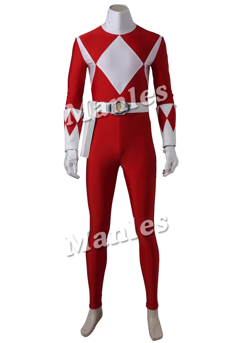 Costume Only Тайранно Красный Ranger Geki Zyuranger косплей костюм комбинезон Хэллоуин Взрослый наряд партии индивидуальный заказ с сапогами - Цвет: Costume Only