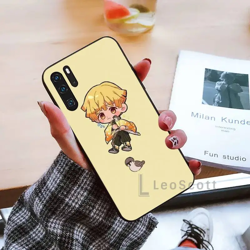 

Japan Kimetsu No Yaiba Demon Slayer Cartoon Phone Case For Huawei honor Mate mate P 10 9X 10i 20 30 40 y7 lite pro p smart 2019