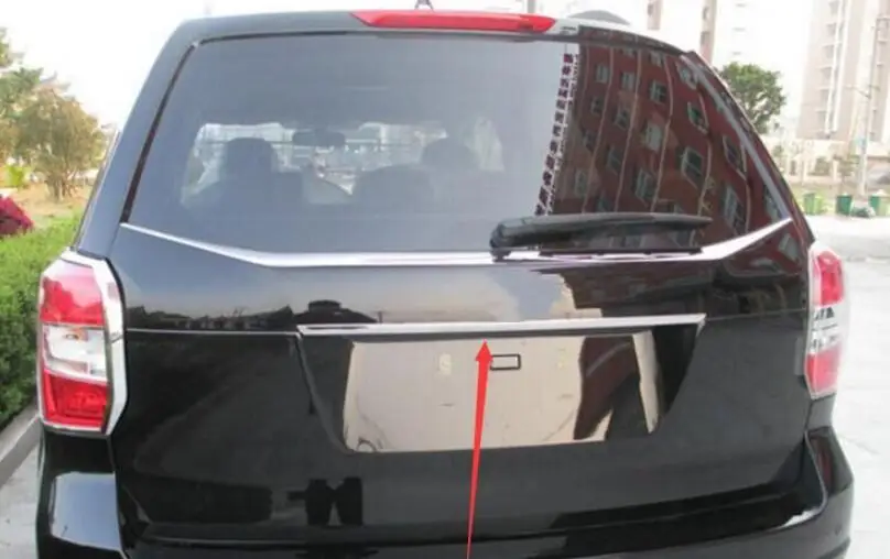 Наклейка на дверную ручку для SUBARU FORESTER 2014 2017|Хромирование| |