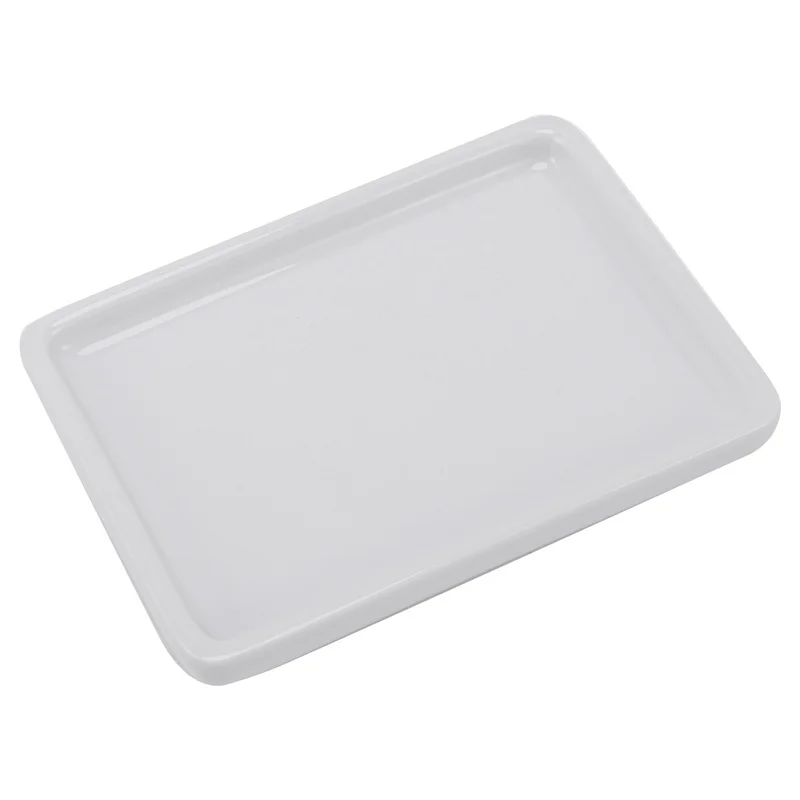 Jabonera de cer&aacute;mica, soporte para jab&oacute;n de ducha de acero inoxidable de doble capa con rejilla de drenaje y soporte para ba&ntilde;o, ba&ntilde;era y Kitc-4