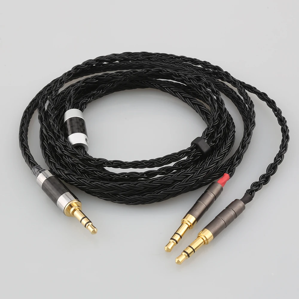 

Audiocrast 8 Cores Replacement Audio Upgrade Cable For Denon AH-D600 D7100 Hifiman Sundara Ananda HE1000se HE6se he400