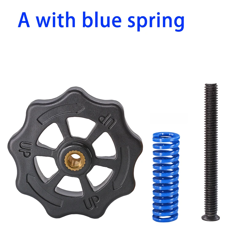 4 шт. M3/M4 тепла кровать выравнивания Весна детали ручки 3D принтеры принт винт