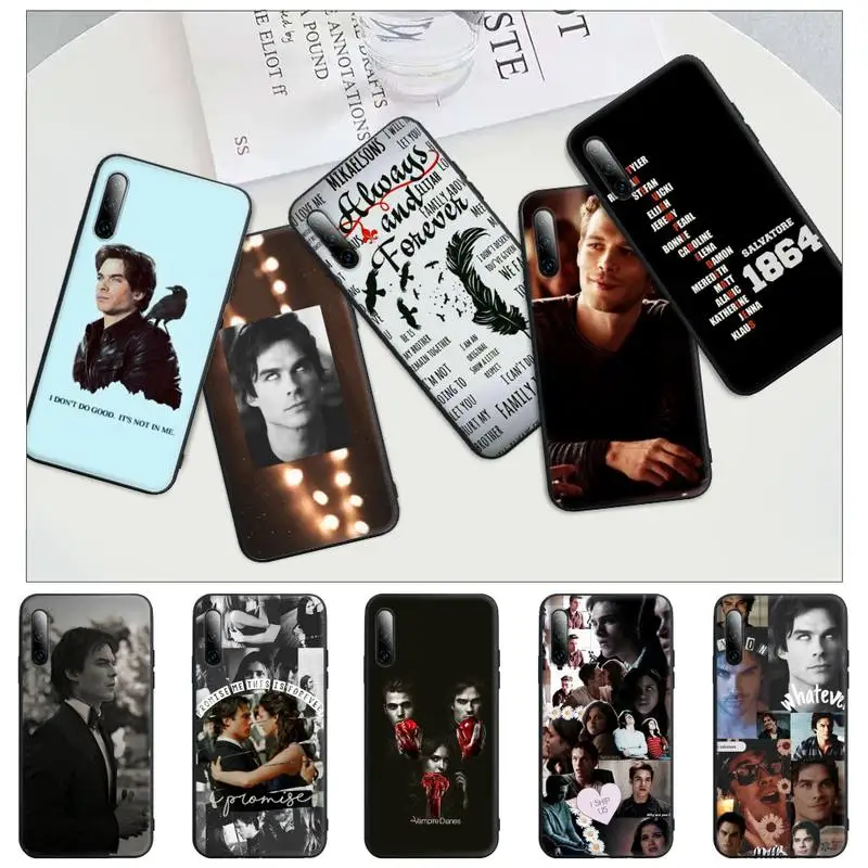 

New Product The Vampire Diaries Black Silicone Mobile Phone Cover For Redmi Note 6 8 9 Pro Max 9s 8t 7 5A 5 4 4x Case