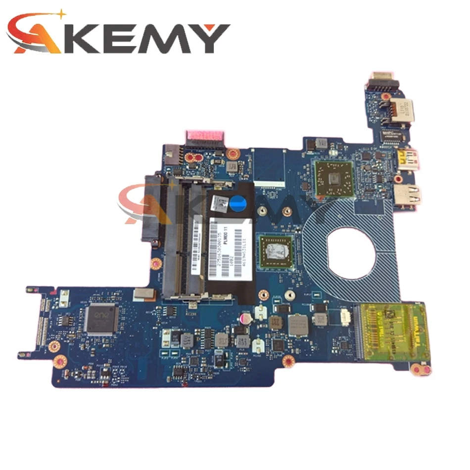 Материнская плата для ноутбука Dell M102Z, 100% новая, CN-0P9HYN 0P9HYN P9HYN PLM00 LA-7161P, оснащенная процессором AMD E350, проверена и работает исправно.