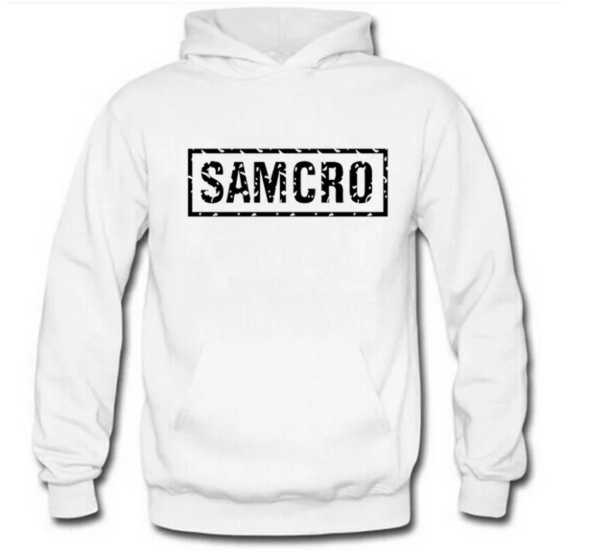 

2020NEW SOA Sons of anarchy the child Fashion Skull Print Men Sportswear Hoodies Male Casual Sweatshirt Winter Fleece Hip Hop