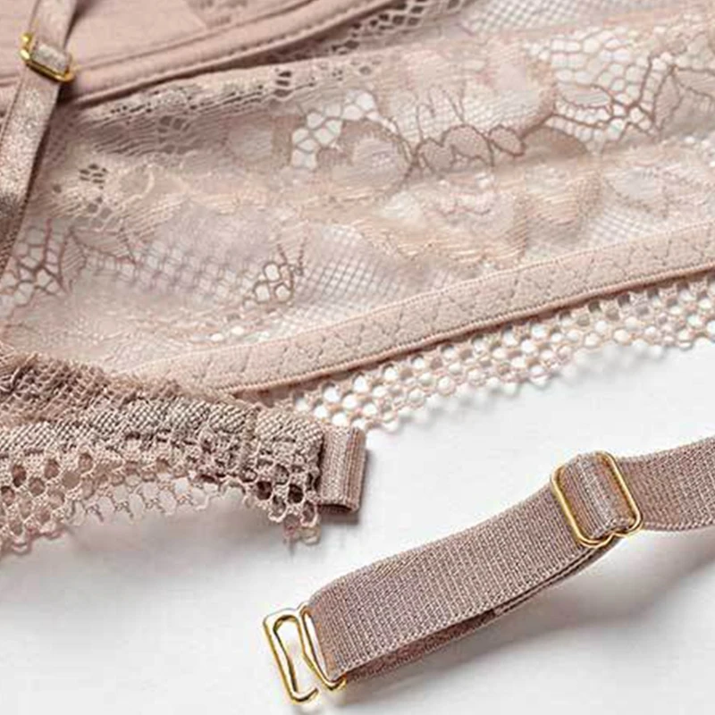 

1 Piece Womens Lace Straps U Backless Deep V Wireless Ultra Soft Cup Underwear Summer Sexy Invisible Brassiere 066C