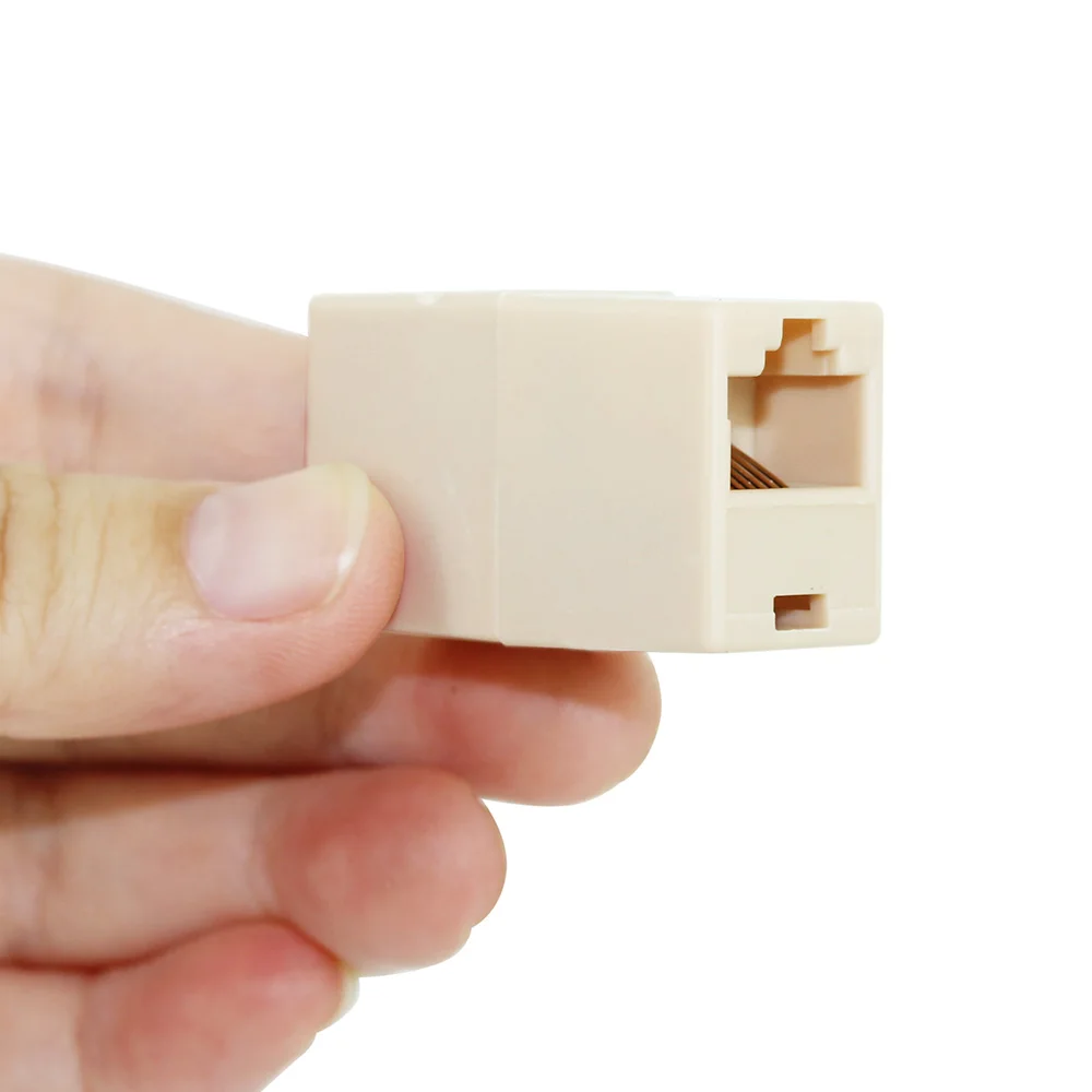 Разветвитель RJ45 мама Мама сетевой Ethernet разветвитель Разъем LAN соединительная