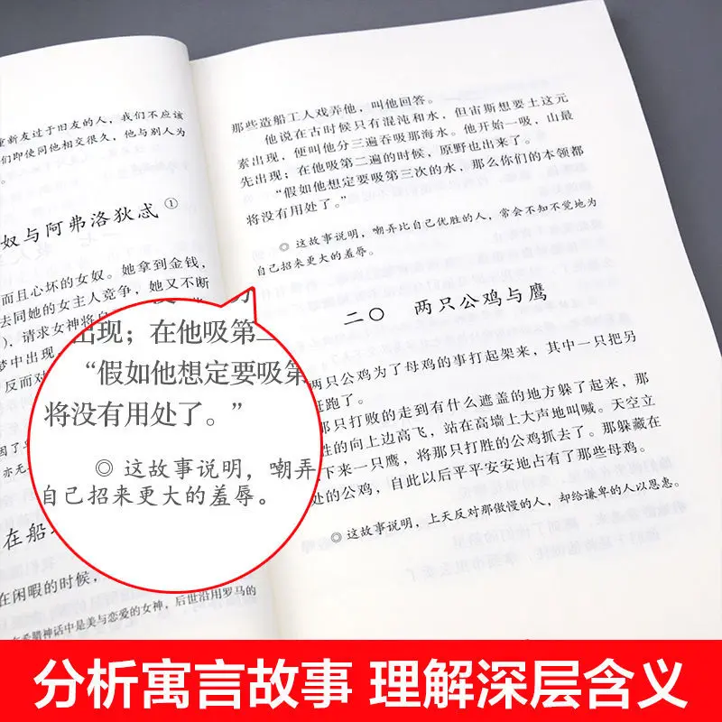 

2-6years old Children's Enlightenment Puzzle Education Books Chinese Color Picture Aesop's Fables Extracurricular reading Libros