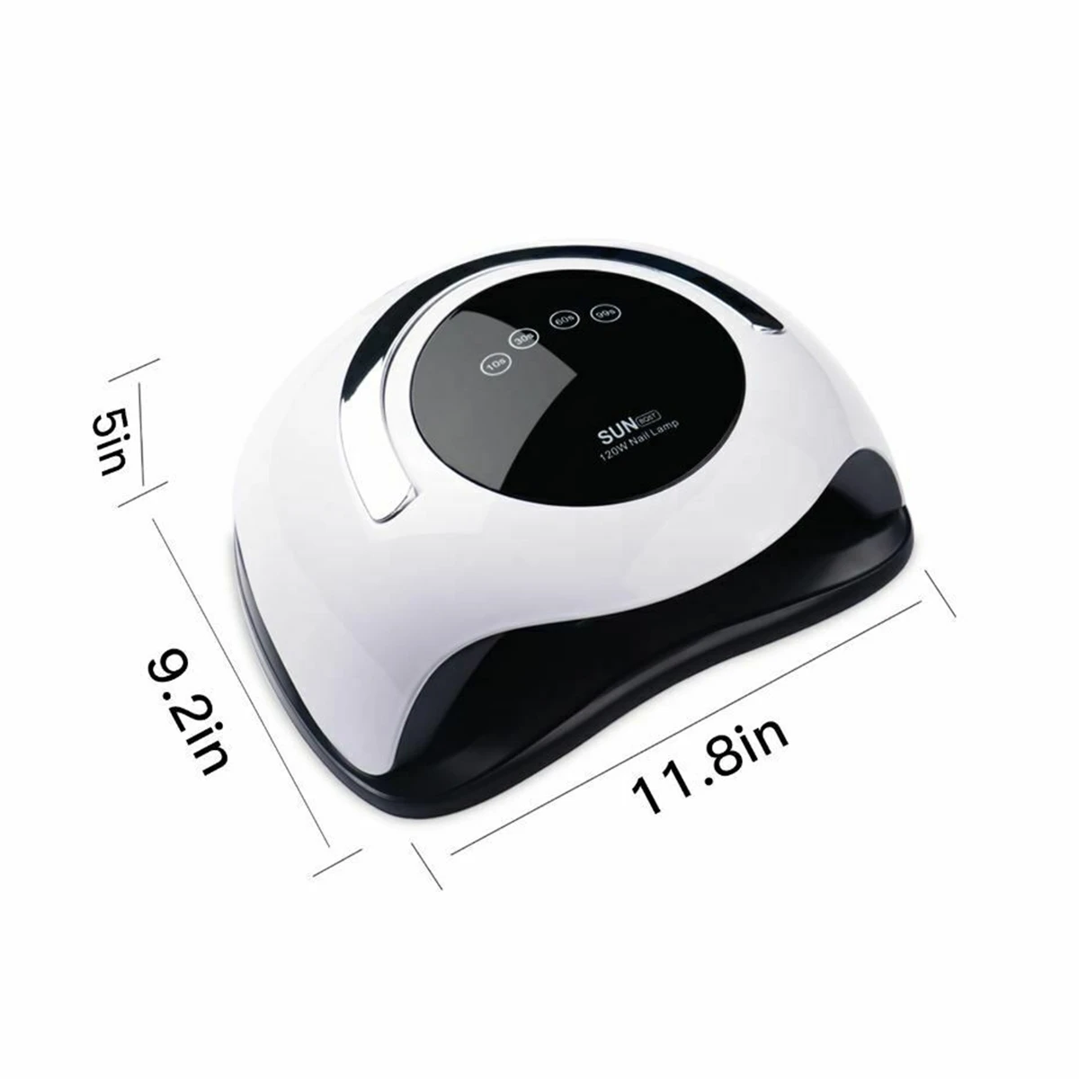 120W High Power Nail Dryer Fast Speed Gel Light Nail Lamp LED UV Lamps For All Kinds of Gel With Timer And Smart Sensor 36LEDs