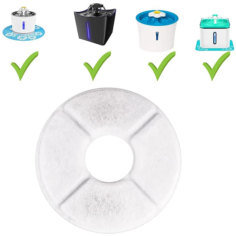 Сменный элемент фильтра сердечника для автоматического фонтана воды кошек