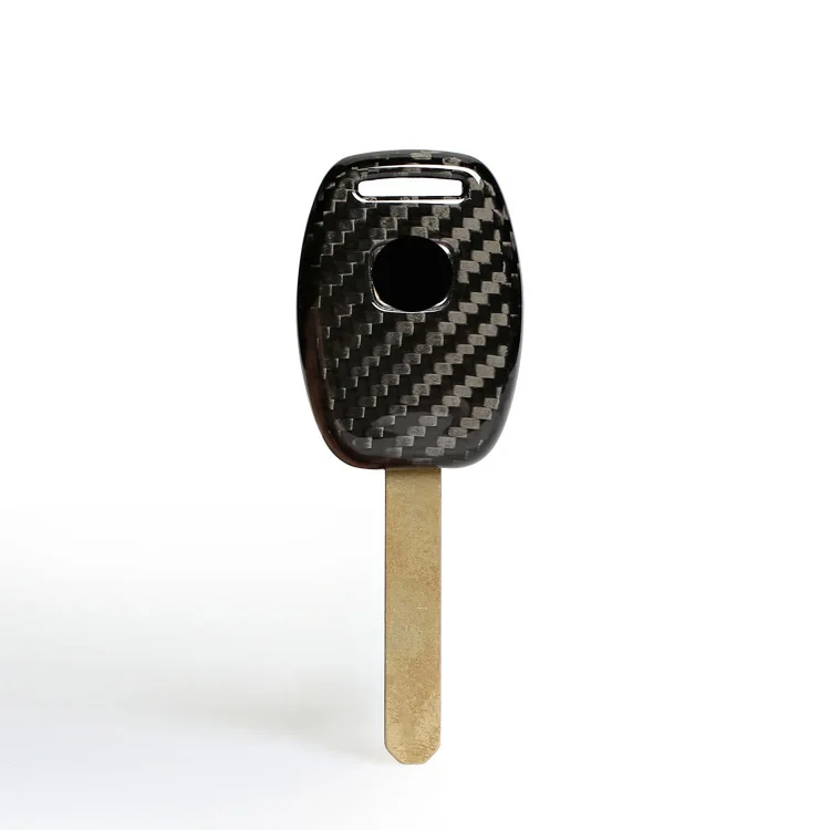 Для Honda type R Civic CRV CRZ Подлинная углеродное волокно ключи Чехол чехол