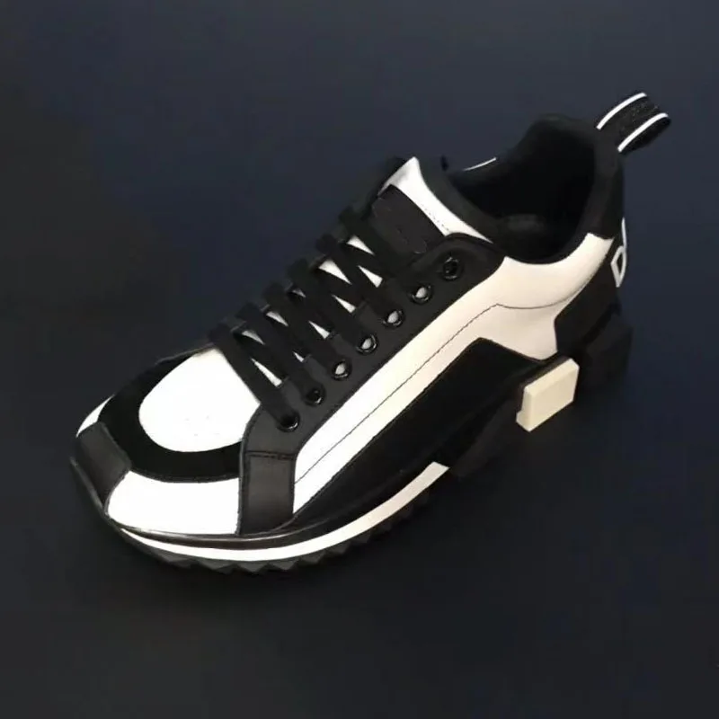 

Кроссовки из натуральной кожи для мужчин и женщин, спортивная обувь, увеличивающая рост, для прогулок на открытом воздухе, повседневные Мод...