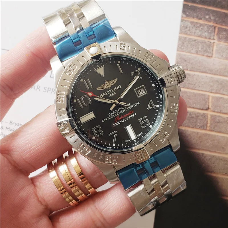 

Avenger Luxury Brand Mechanical Wristwatch Mens Watches Quartz Watch with Stainless Steel Strap relojes hombre automatic