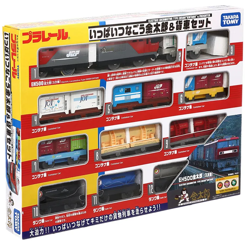 Takara Tomy Электрический локомотив Тип EH500 Kintaro & грузовой автомобиль японский
