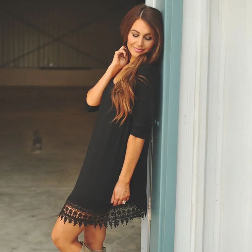 Самый продаваемый сексуальный женское платье подол кружева сращивание длинный