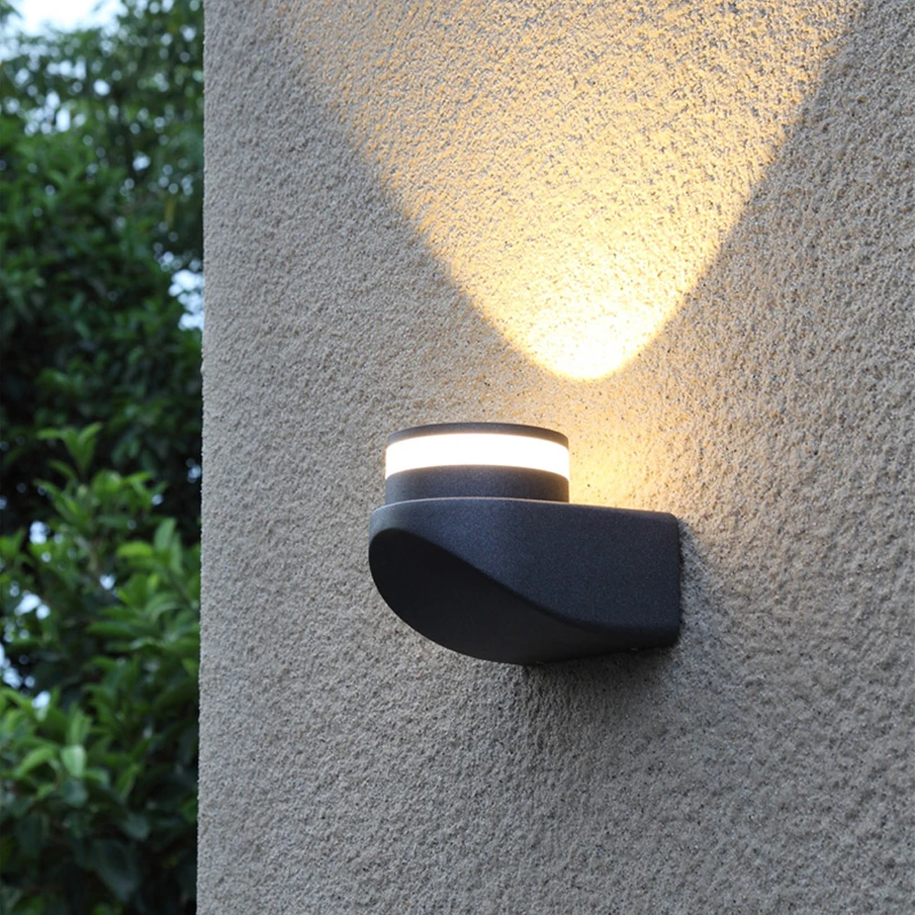 Алюминиевая крыльцо двор дорога тропа светодиодный настенный светильник