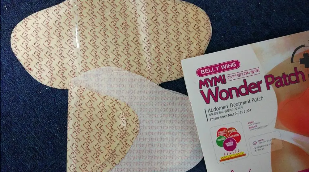 

15 Pcs Korea Women Cosmetics Slimming Wonder Patch Belly Wing Abdomen Treatment Weight Loss Fat burning without package